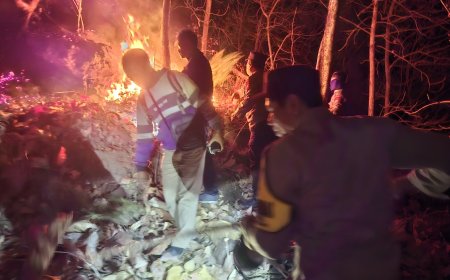 Gerak Cepat Jajaran Polres Ponorogo dan Tim Gabungan Berhasil Kendalikan Karhutla di Pohgading*