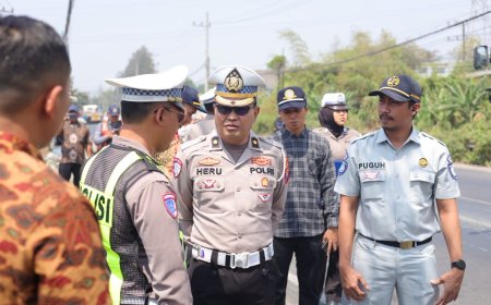 Polres Gresik Gandeng Tim Ahli Kaji Jalur Blackspot di Driyorejo